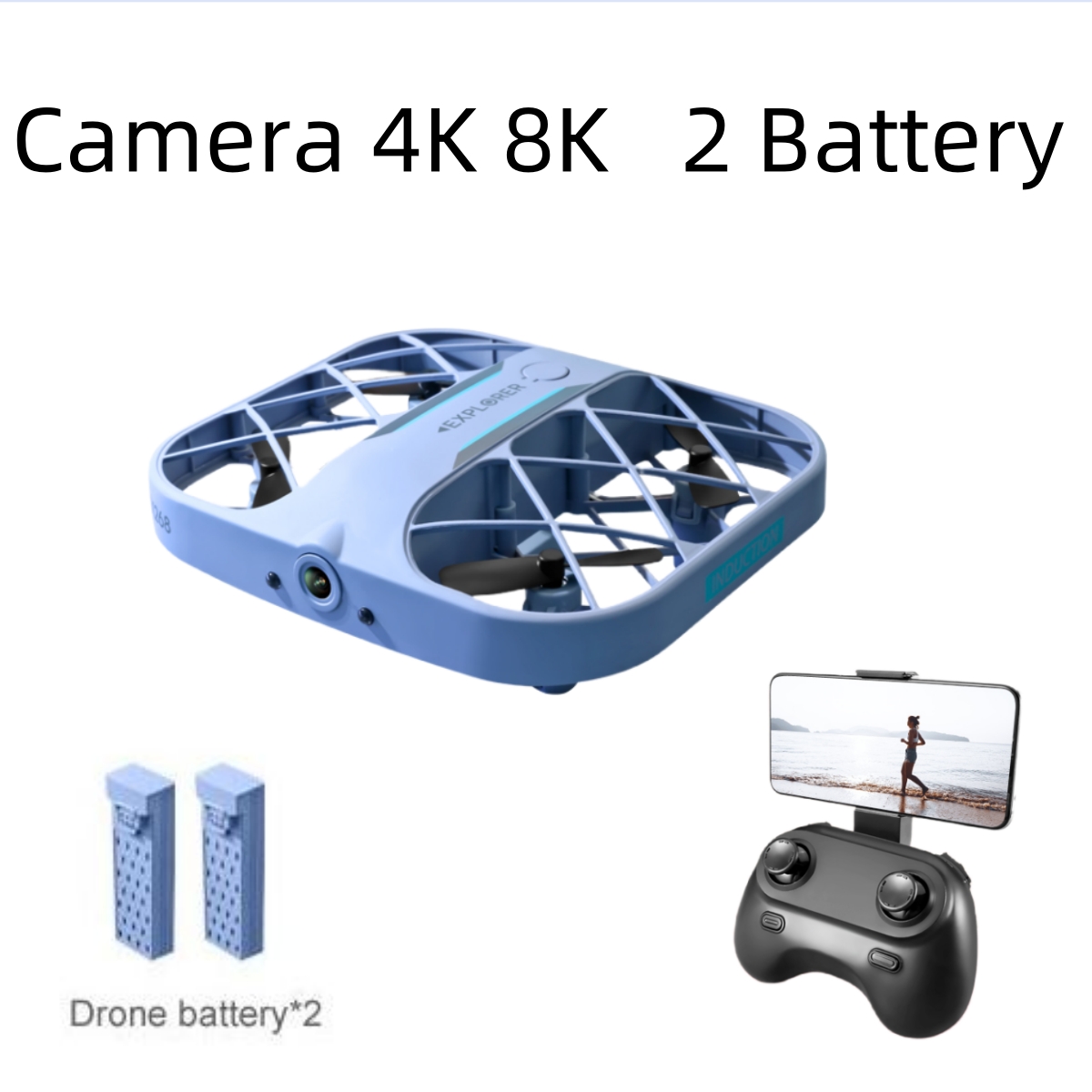 JJRC H107 FPV RC Drone with 2  - Drone Aerial Photography 评论和价格